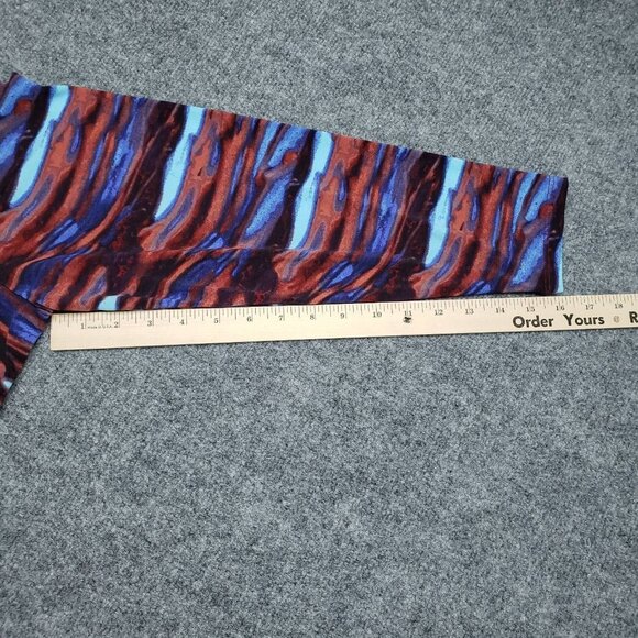 Rue21 Top Womens 4X Multicolor Abstract Plus 3/4 Sleeve Stretch New - Picture 9 of 12